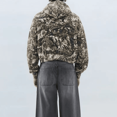 Evokes French Terry Camo Hoodie