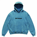 Evokes Virgin Mary Heavyweight Oversized Faded Hoodie