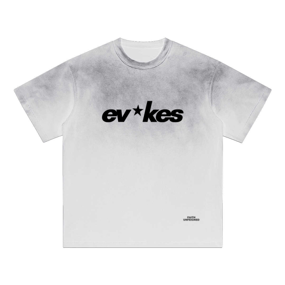 Evokes Washed Gradient T-Shirt