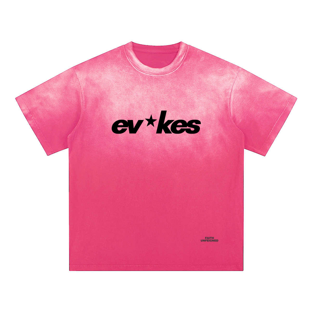 Evokes Washed Gradient T-Shirt