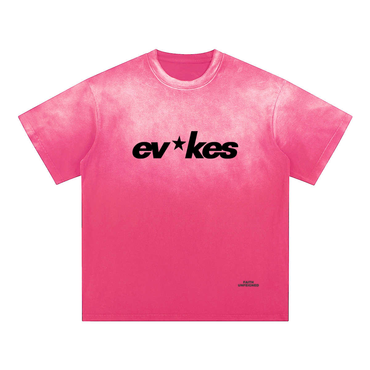 Evokes Washed Gradient T-Shirt