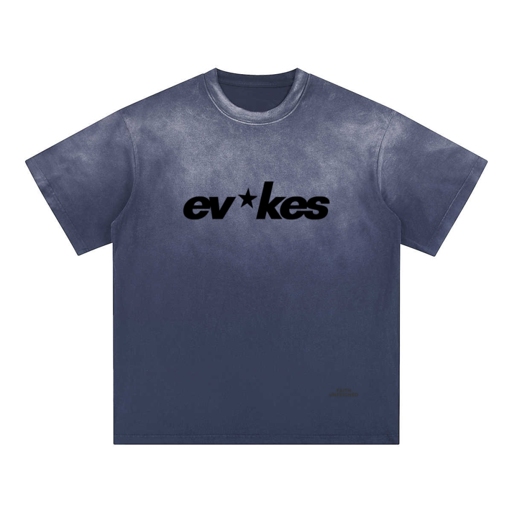 Evokes Washed Gradient T-Shirt