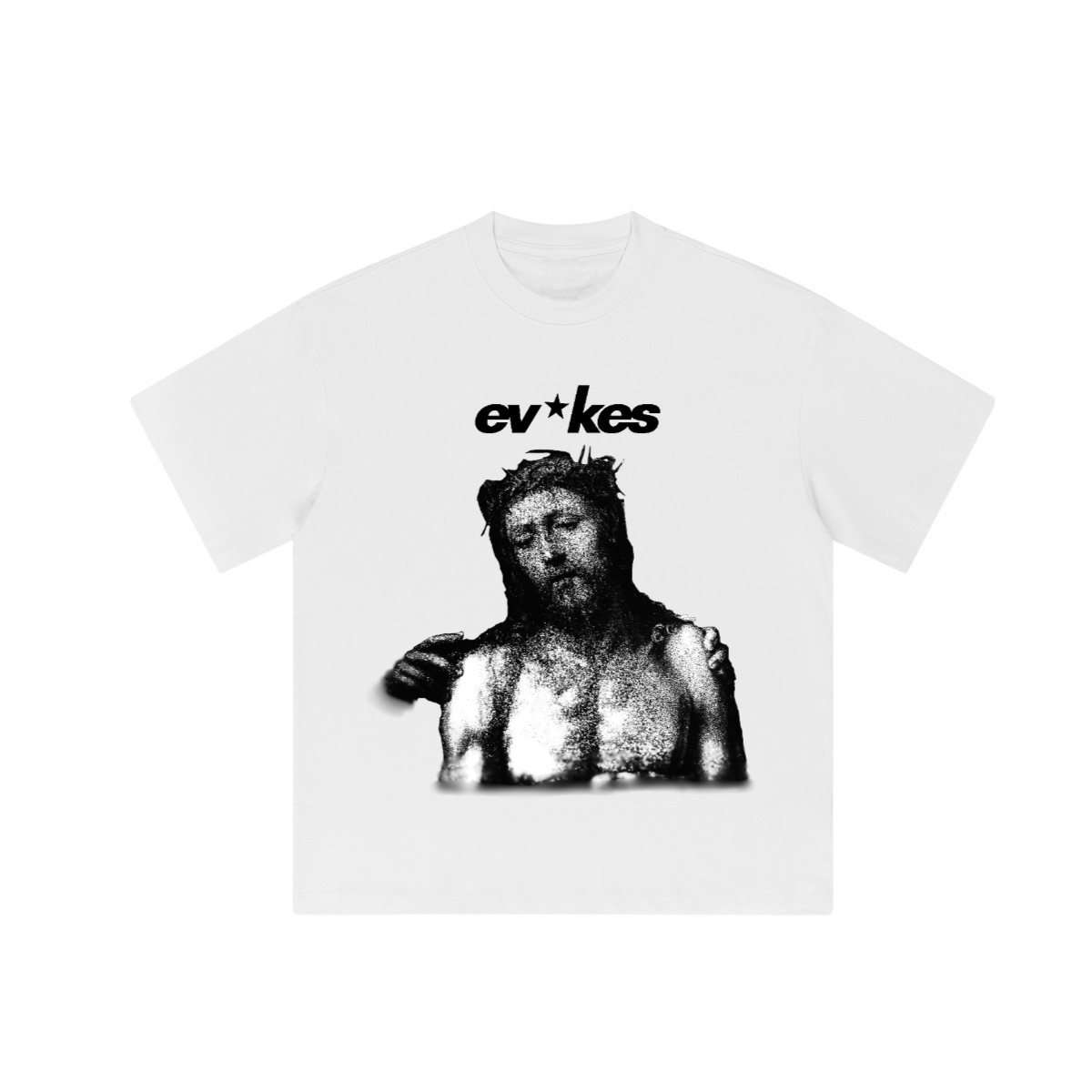 Evokes Loose Jesus T-shirt