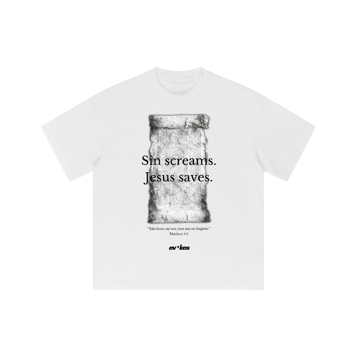 Evokes Loose Jesus T-shirt