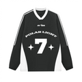Evokes Polar Light V-neck Long Sleeve Shirt