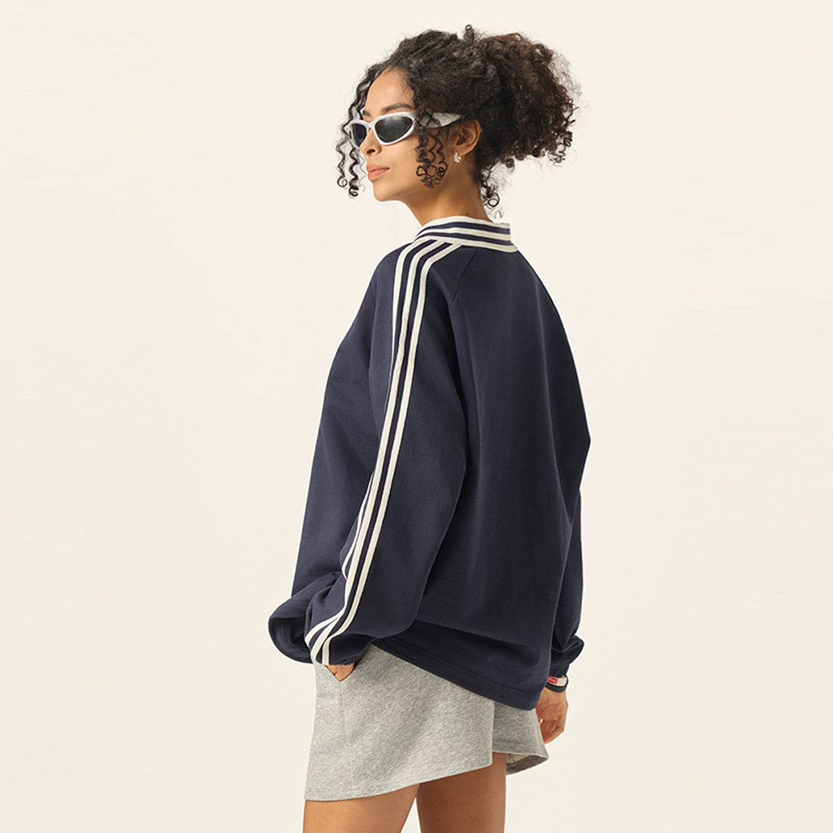 Evokes Two-toned Sweatshirt